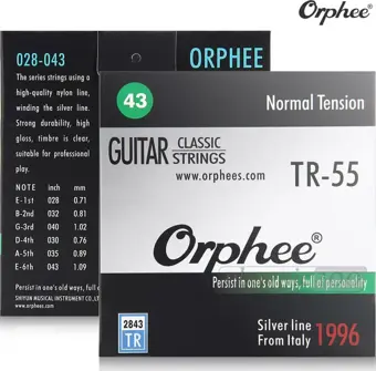 Orphee Tr-55 Klasik Gitar Takım Tel