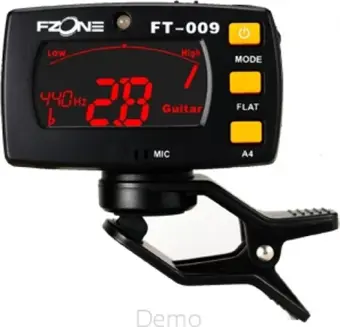 Fzone Gitar Clip Tuner Ft009