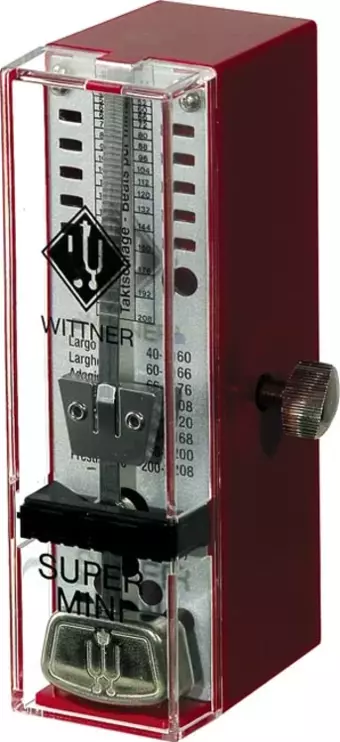 Metronom Mekanik Süper Mini Bordo 884051