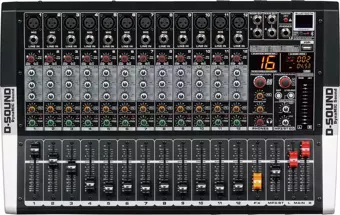 D-sound M-1200p 12 Kanal  Power Mixer