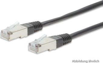 Ednet Ed-84177 Cat.5E Crossover Patch Kablo S/Stp Zırhlı Awg 26 Altın Kaplama 5 Metre Siyah Renk