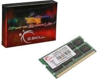 Gskill Value DDR3-1333Mhz CL9 4GB SO-DIMM (256x8) F3-10666CL9S-4GBSQ