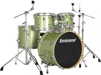 Ludwig  Element Evolution Le520018 5 Pc 20" Mint Sparkle Bateri Seti