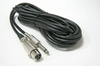 Fugue Fl-08 Mikrofon Kablo 5 Metre Xlr-çivi Jack