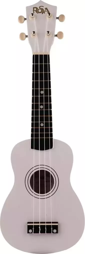 Rosa Ru002-wh Soprano Ukulele (beyaz)