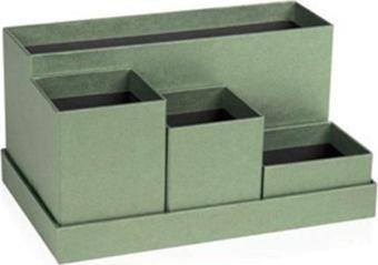 Gıpta Masa Üstü Organizer Set Pearl Green 4 Havuzlu Large ORG1780