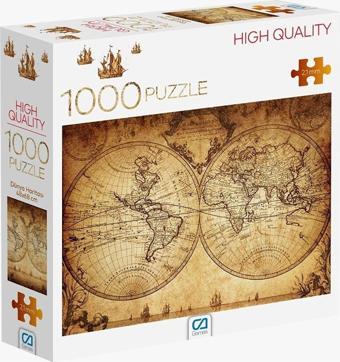 Ca Games Puzzle Dünya Haritası 1000 Parça 7037