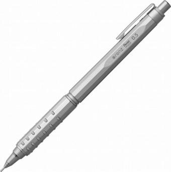 Pentel Versatil Kalem (Mekanik Kurşun Kalem) 0.5 Mm Gümüş Gövde Orenz AT Automatic Technology Yxpp2005-z