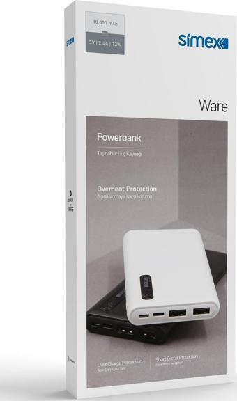 Simex Ware Powerbank S-27 10.000 mAh