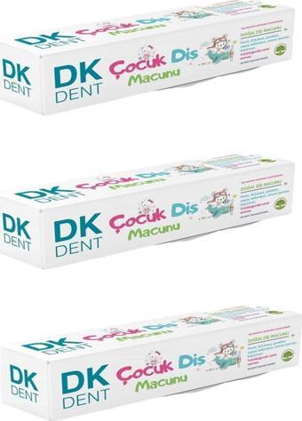 DK DENT COCUK DIS MACUNU DOGAL ALOE VERA VE KARANFIL OZLU-50 ML X 3 ADET