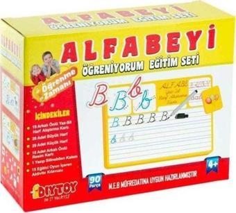 DiyToy Alfabeyi Öğreniyorum Eğitici Oyun