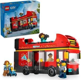 Lego City Kırmızı Çift Katlı Gezi Otobüsü 60407