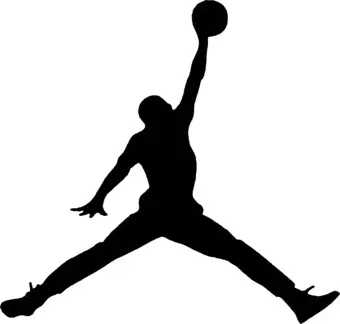 Air Jordan Amblem Sticker (Oto-Motor-Laptop-Duvar-Dekor) 10 x 10 cm