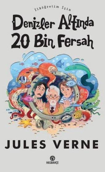 İlköğretim İçin Denizler Altında 20 Bin Fersah - Jules Verne - Hasbahçe