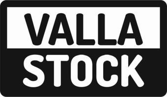 Valla Stock Sticker (Oto-Motor-Laptop-Duvar-Dekor) 14 x 8 cm