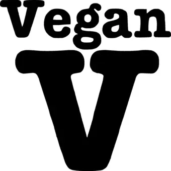 Vegan Sticker (Oto-Motor-Laptop-Duvar-Dekor) 10 x 10 cm