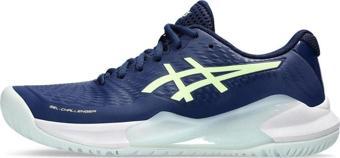 Asics Gel-Challenger 14 Lacivert/Yeşil Kadın Tenis Ayakkabısı