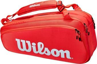 Wilson Super Tour Kırmızı 6'lı Probag