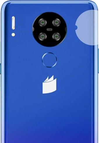 Reeder P13 Blue Max Lite Kamera Lens Koruyucu Nano Cam Şeffaf Tam Kaplama