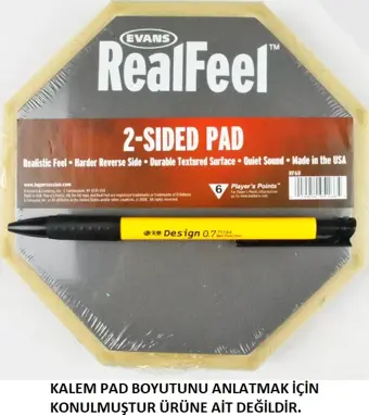 Evans Rf6d 6 Real Feel Çift Taraflı Çalıima Pad