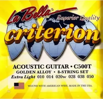 Criterion 10-52 Light - Akustik Gitar Teli