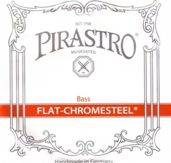 Pirastro Flat-chromesteel Solo Set Kontrabass Teli 342000