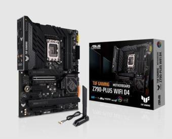 Asus Tuf Gamıng Z790-Plus Wıfı D4 1700P Ddr4 Ses Glan Dp/Hdmı Sata3 Usb3.2 Atx