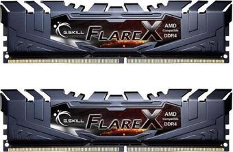 G.Skill Flare X 16 GB (2x8) 3200 MHz DDR4 CL16 F4-3200C16D-16GFX Ram