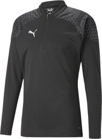 Puma 657982 Teamcup Traınıng 1/4 Zıp Top Siyah