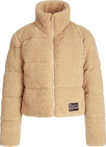 JJXX 12240601 Jxisa Teddy Puffer Jacket Otw Bej