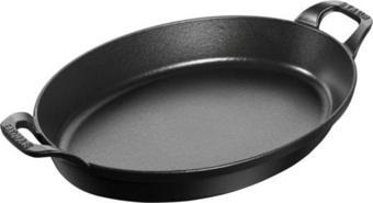 Staub Demir Döküm Sahan Siyah Oval 32Cm