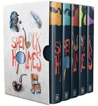 Sherlock Holmes Serisi Kutulu Set - 5 Kitap Takım - Arthur Conan Doyle - Parodi Yayınları