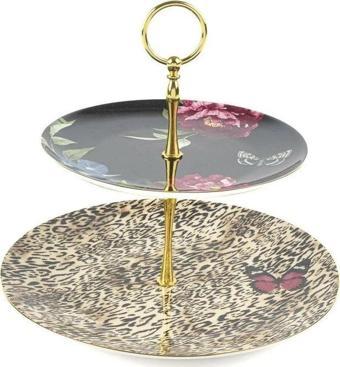 Mikasa Moor Bianco 2 Katlı Servis 27x24cm