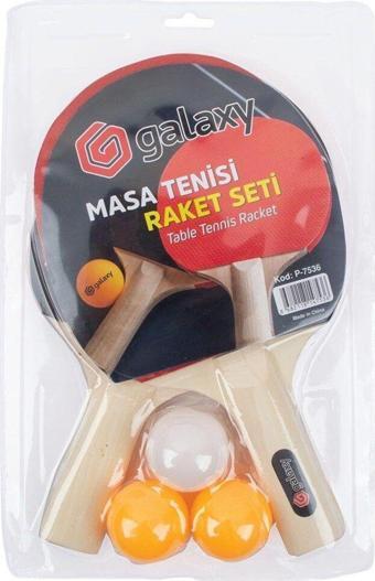 FixPoint Masa Tenisi Raket 3 Top Hediye Galaxy P-7536