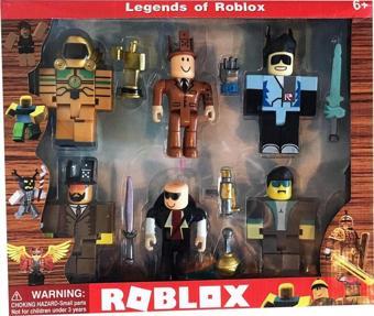 ROBLOX, MEGA Boy Oyuncak Figür Set - 6 Figürlü ve Aksesuarları