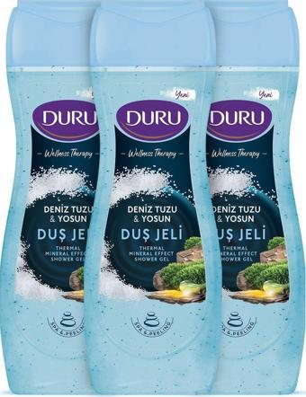 Duru Duş Jeli Deniz Tuzu & Yosun 3x450ml