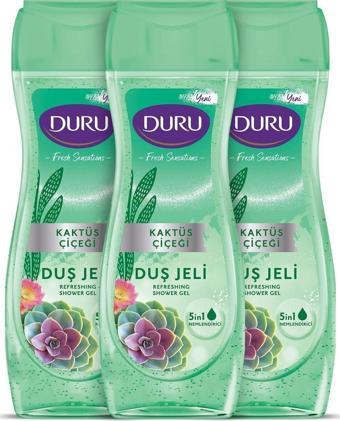 Duru Duş Jeli Kaktüs Çiçeği 3x450ml