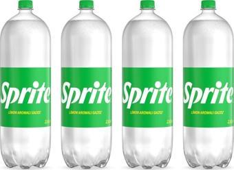 Sprite 2,5 litre x 4 Adet