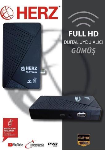 Herz Full Hd Dijital Uydu Alıcısı Gümüş