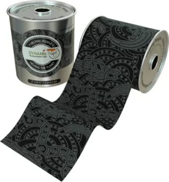 Dynamic Tape Extra Strength Siyah 7,5cm x 5m Orjinal