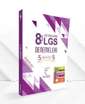Karekök 8. Sınıf LGS 5 Deneme Karekök Yayınları - Karekök Eğitim Yayınları