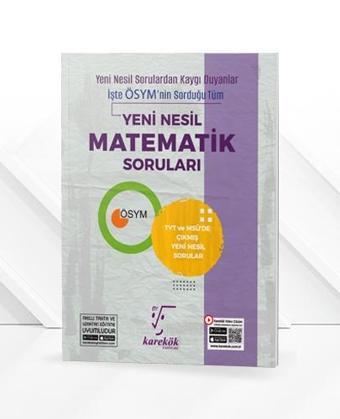 Karekök Yeni Nesil Matematik Soruları Soru Bankası Karekök Yayınları - Karekök Eğitim Yayınları