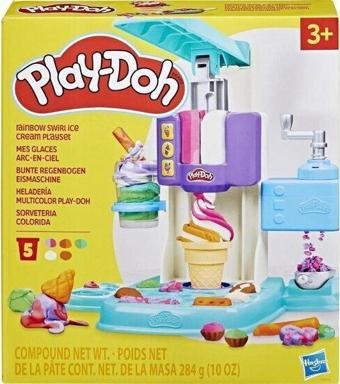 Play-Doh Gökkuşağı Girdaplı Dondurma Oyun Seti G0028