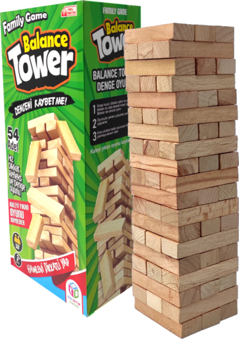 Hobi Eğitim Dünyası Balance Tower Jenga HED-023