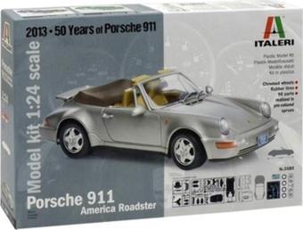 Italeri 1/24 Porsche 911 America Roadster Model Araç Yapım Kiti