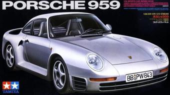 TAMIYA 1/24 Porsche 959 Plastik Model Araba Maket Yapım Kiti