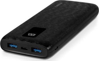 Ttec Powerslim Trio Lcd 10.000Mah Pd 22,5W Dahili Kablolu Taşınabilir Şarj Aleti / Powerbank