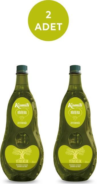 Komili RİVİERA ZEYTİNYAĞI 2 LT PET * 2 ADET