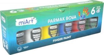 Miart Parmak Boyası 6 Renk Set 30 ML MP306