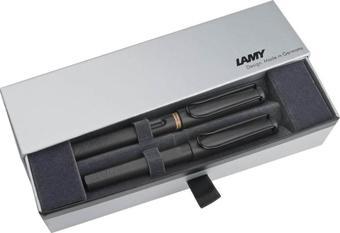 Lamy Takım Kalem Dolma Kalem + Roller Kalem Safari Mat Siyah 17-M-317